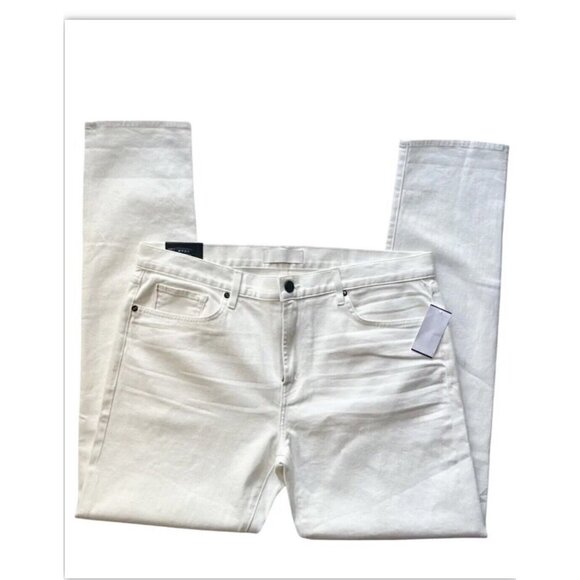 J BRAND Mens Absentis White Tyler Taper Slim Fit Jeans Size 38 JB001780 - Picture 1 of 16